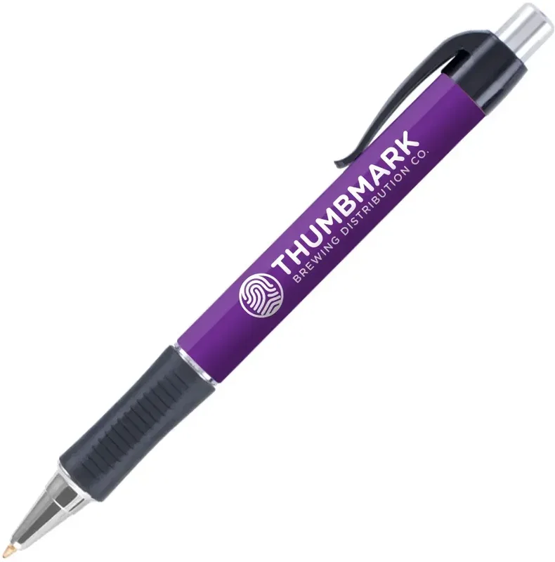 Vision Grip Click Pen with Silver Trim (Black or Blue Ink) — view 13