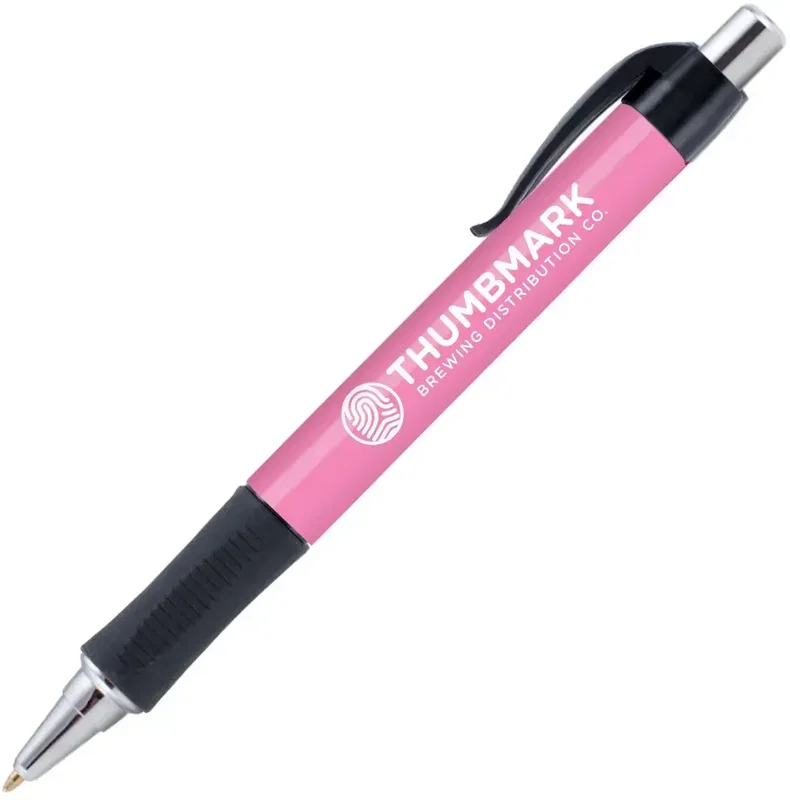 Vision Grip Click Pen with Silver Trim (Black or Blue Ink) — view 15