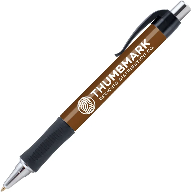 Vision Grip Click Pen with Silver Trim (Black or Blue Ink) — view 31