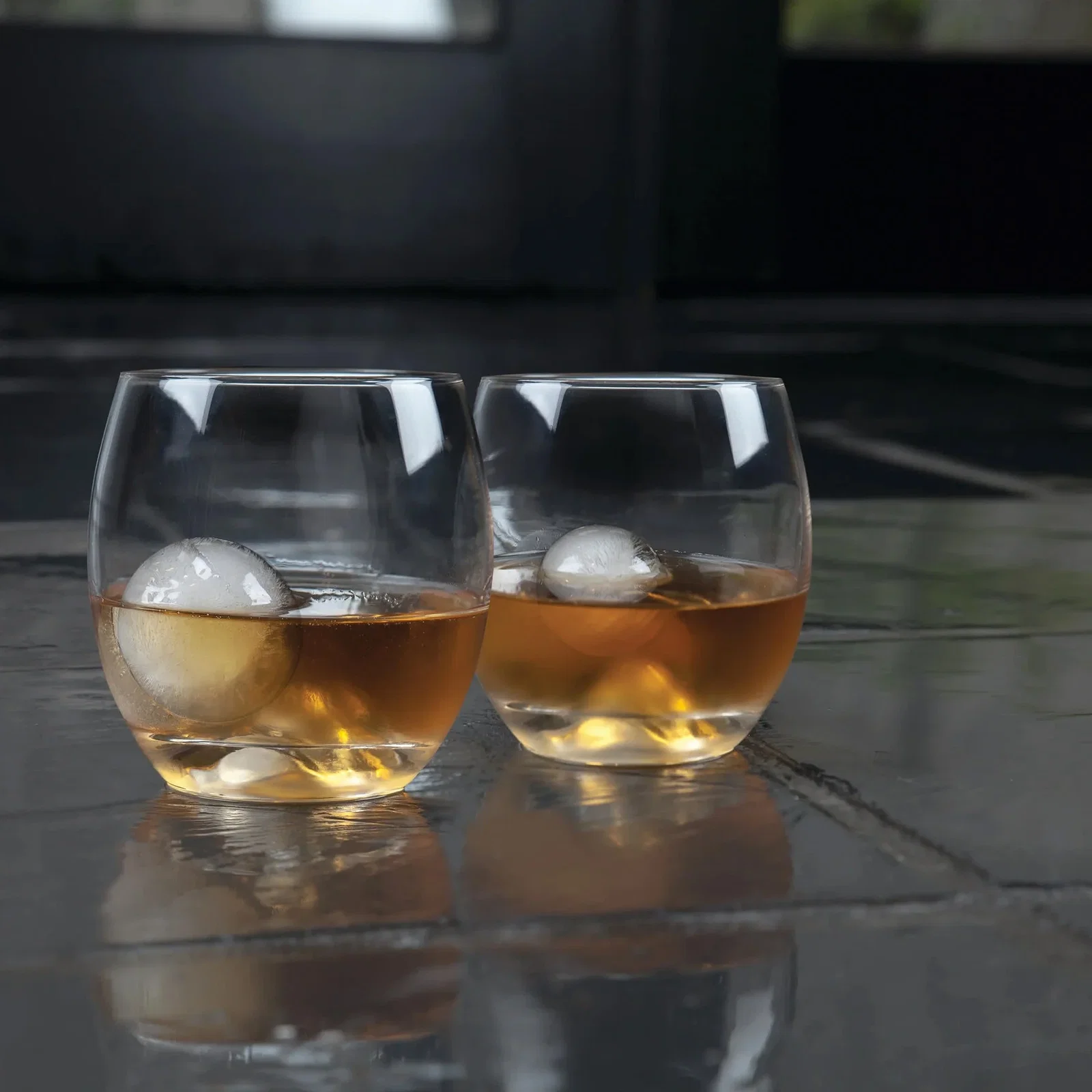 Glacier Rocks® 4-Piece Ice Ball Mold And Tumbler Set — view 2