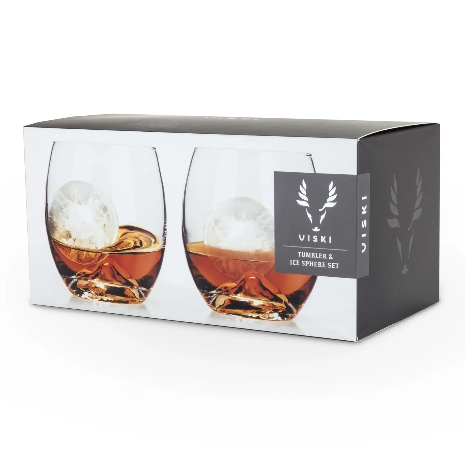 Glacier Rocks® 4-Piece Ice Ball Mold And Tumbler Set — view 3