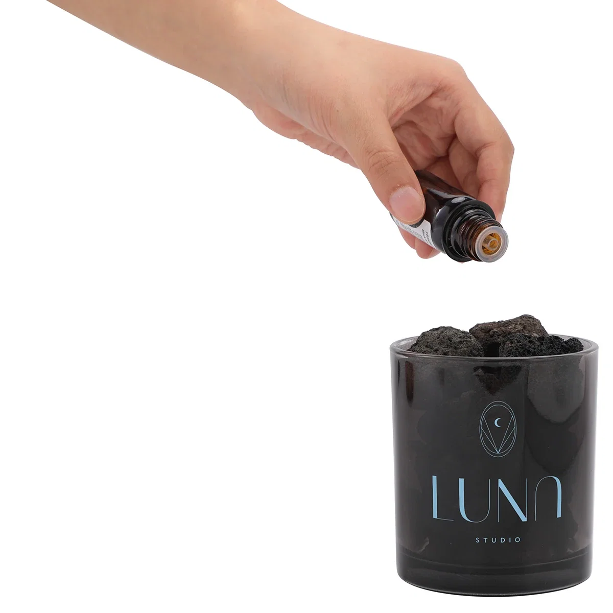 Volcanic Rock Aroma Diffuser in use