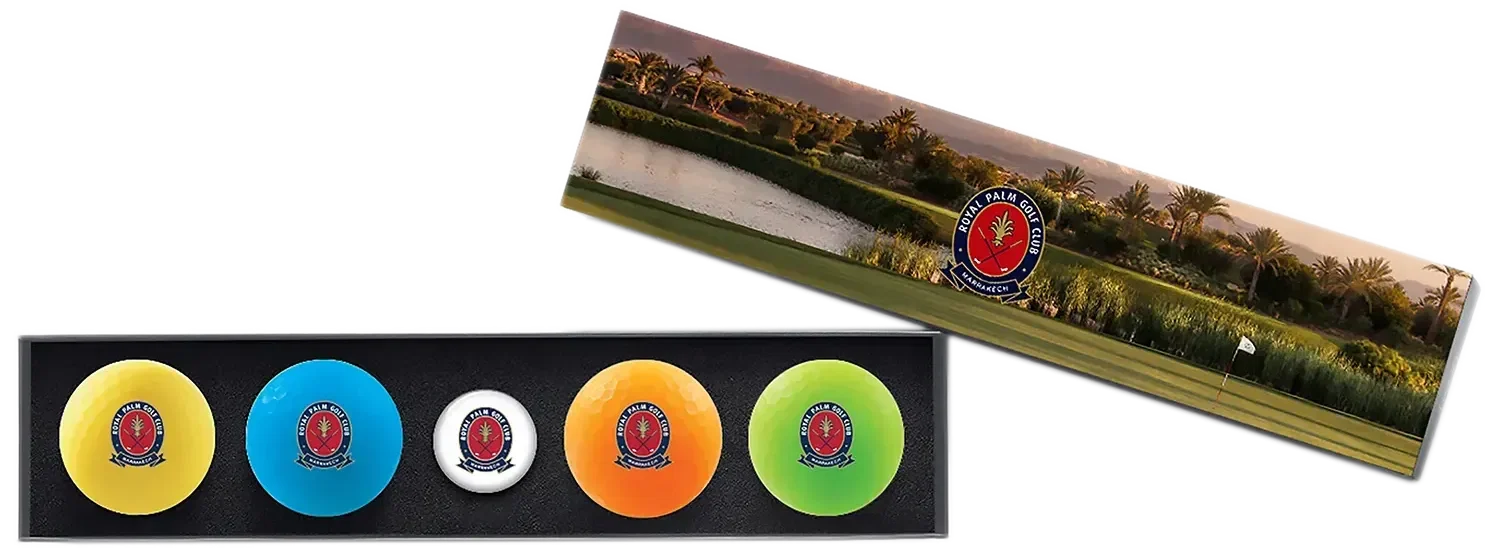 Vivid Customized Golf Ball Set with Hatclip and Ball Marker — view 2