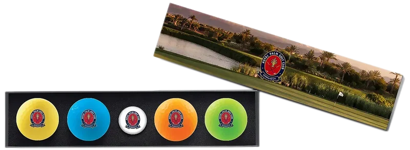 Vivid Customized Golf Ball Set with Hatclip and Ball Marker — view 2