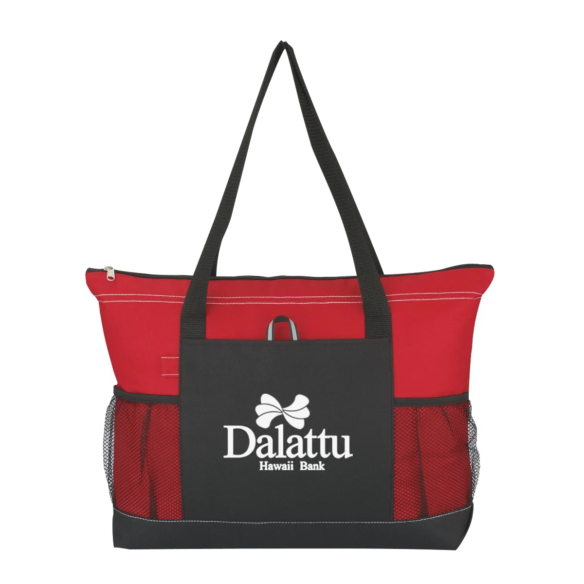 Nineteen-inch width displayed with the tote laid flat