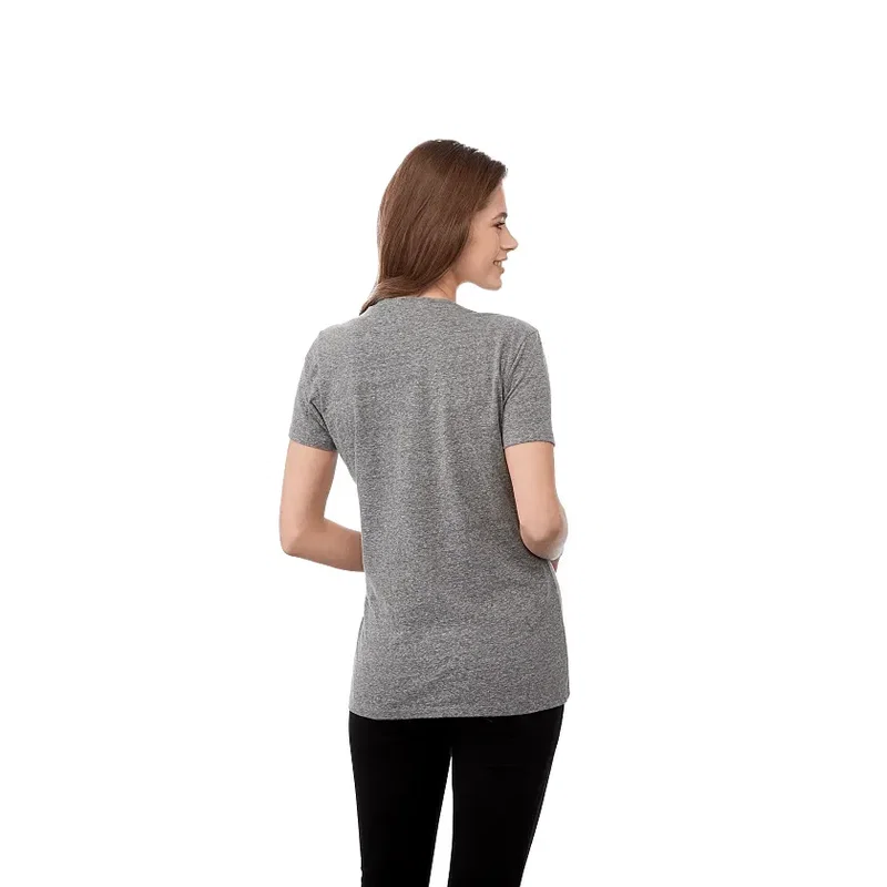 Custom Branded V-Neck Tee for Women - UV Protection — view 4
