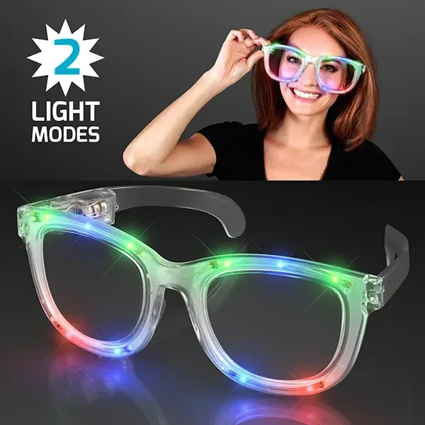 Wacky Flash LED Jumbo Party Shades — view 2