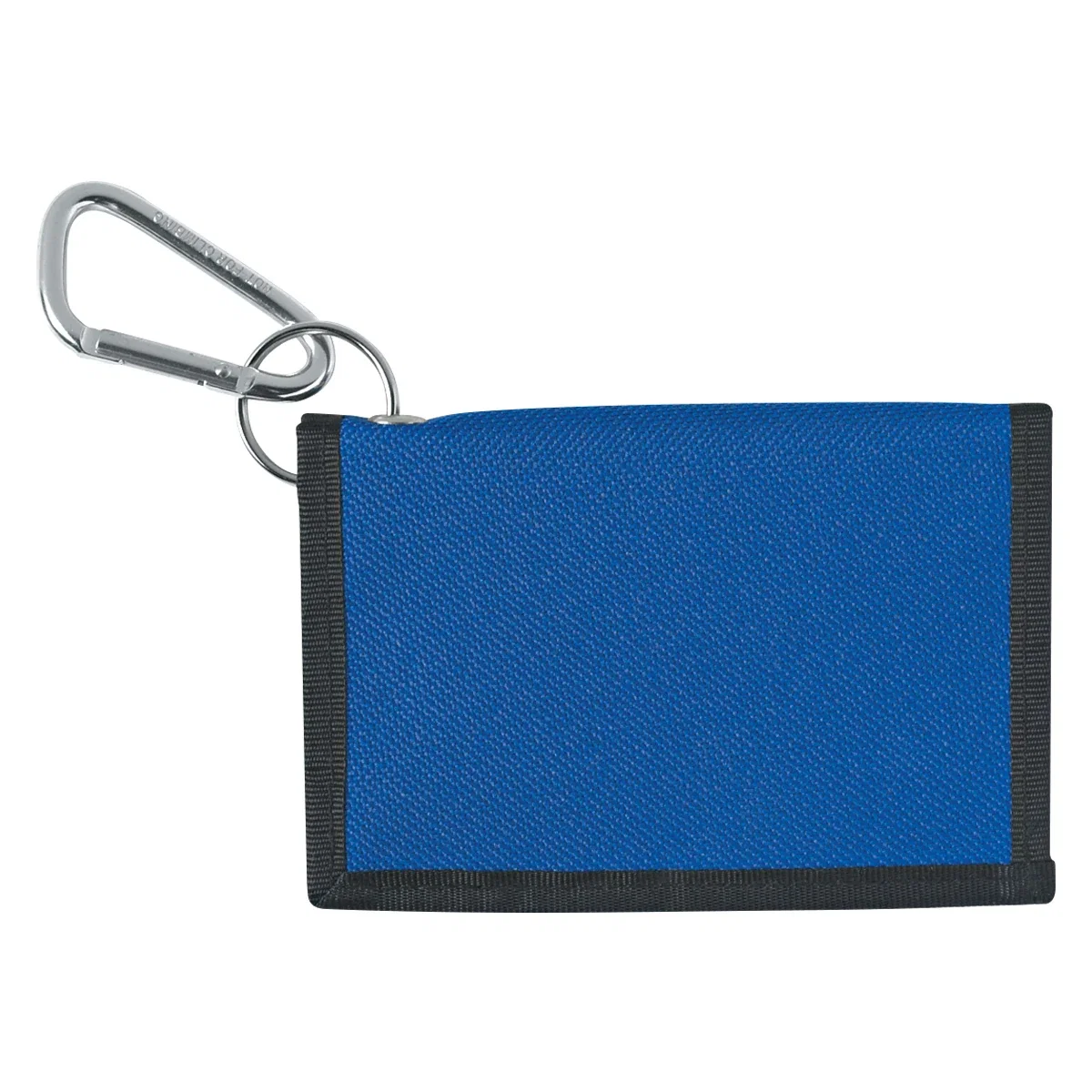 Folded shut, the wallet holds cash and cards flat