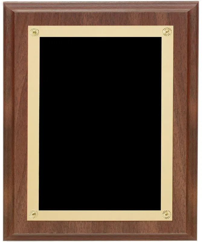 Walnut Finish Classic Achievement Plaque — view 7
