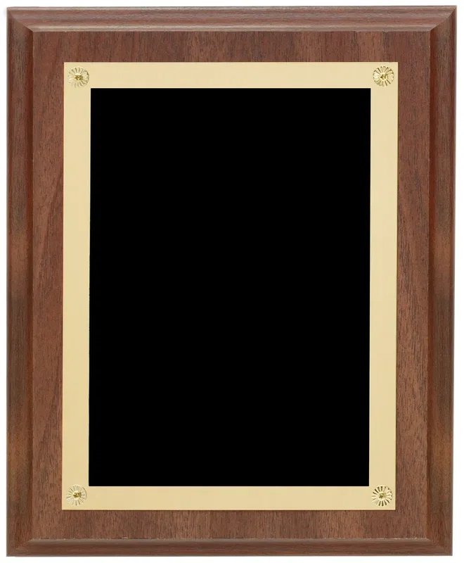 Walnut Finish Classic Achievement Plaque — view 8