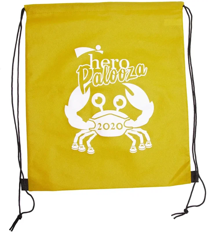 Custom Wanderlust Drawstring Backpack — view 10