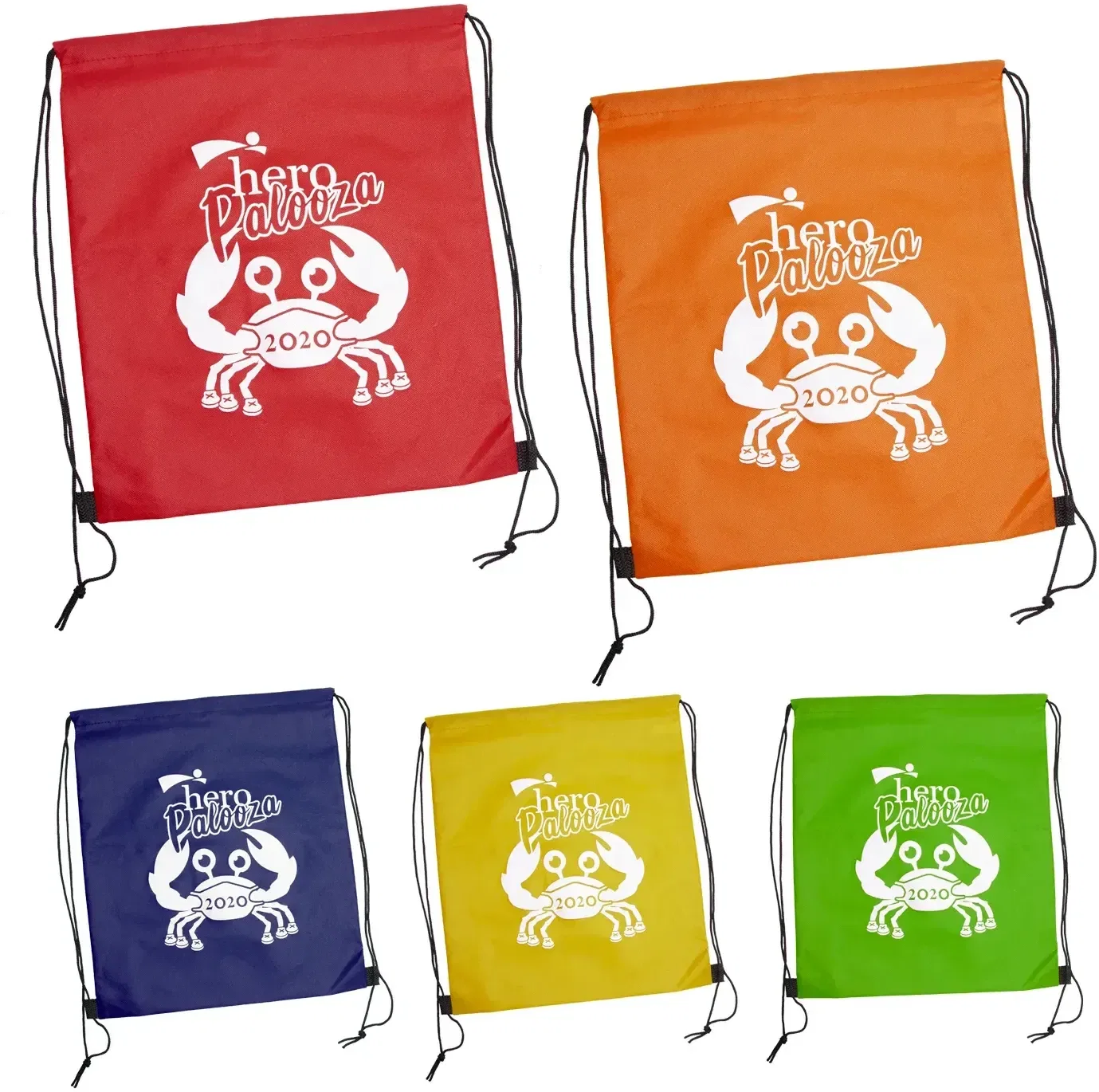 Custom Wanderlust Drawstring Backpack — view 13