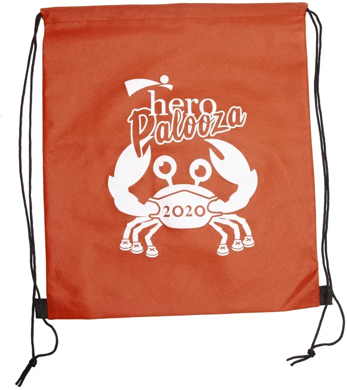 Custom Wanderlust Drawstring Backpack — view 6