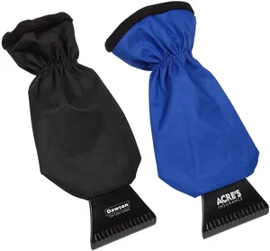 Warm Grip Fleece Mitten Ice Scraper