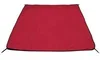 Water-Resistant Recycled Picnic Blanket with Stakes in Red