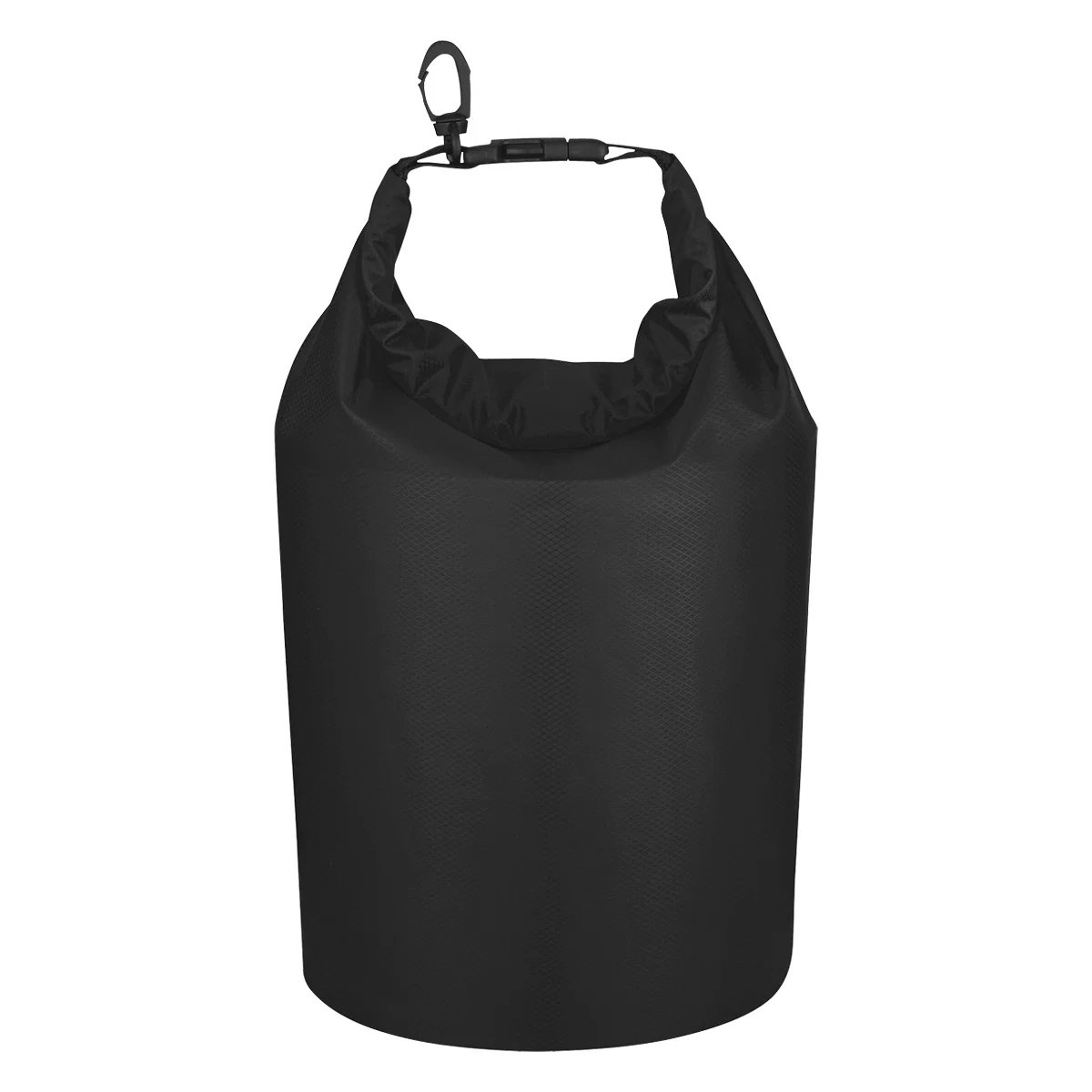 Red bag standing on a plain background