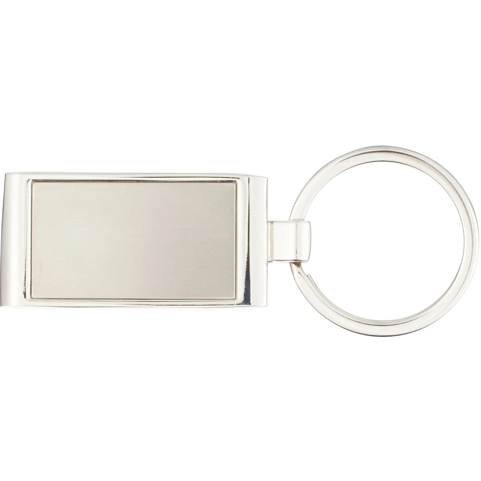 Custom Silver Wave Key Ring - Metal Alloy — view 7