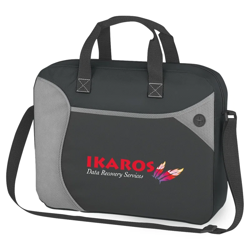 Wave Non-Woven Briefcase/Messenger Bag — view 3