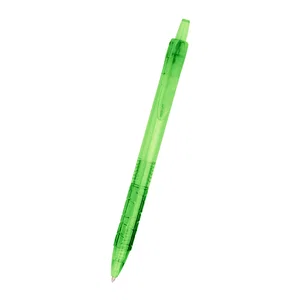 Wave Translucent Barrel Click Pen