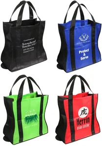 Wave Rider Non-Woven Folding Tote