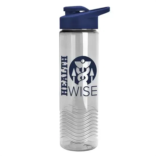 Wave Tritan® Bottle with Drink-Thru Lid (24 oz.) — view 12