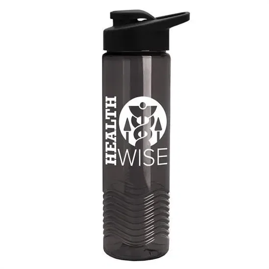 Wave Tritan® Bottle with Drink-Thru Lid (24 oz.) — view 21