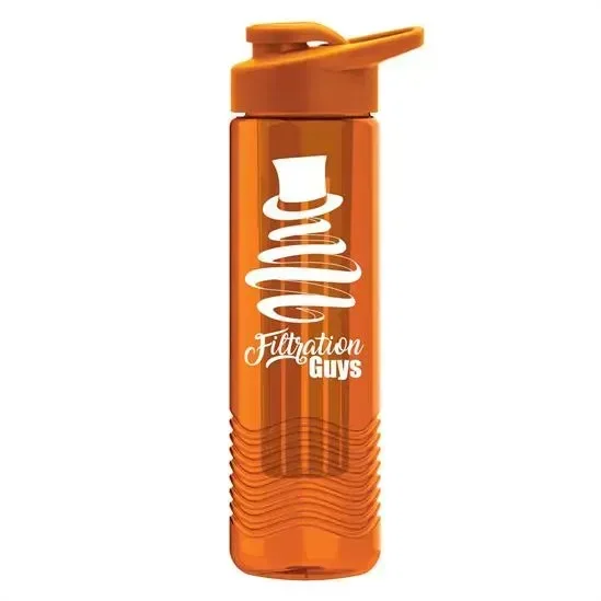 Wave Tritan® Bottle with Drink-Thru Lid and Infuser (24 oz.)