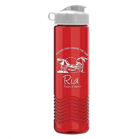 Wave Tritan® Bottle with Flip Lid (24 oz.)