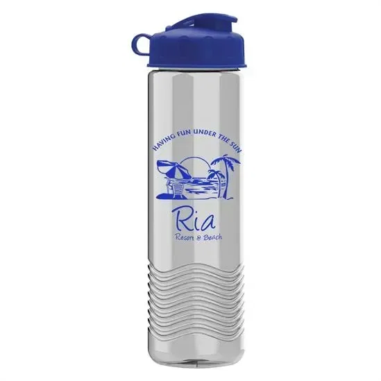 Wave Tritan® Bottle with Flip Lid (24 oz.) — view 3