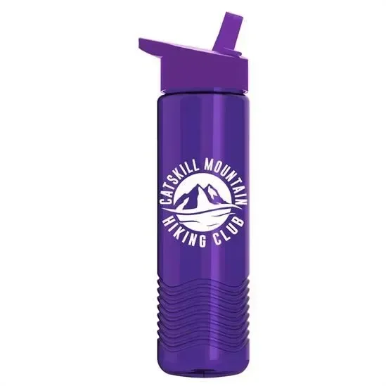 Wave Tritan® Bottle with Flip-Straw Lid (24 oz.) — view 10