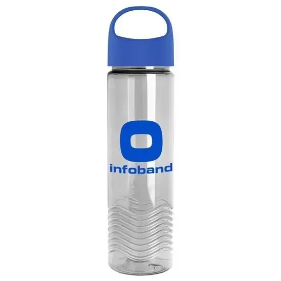 Wave Tritan® Bottle with Oval Crest Lid (24 oz.) — view 10