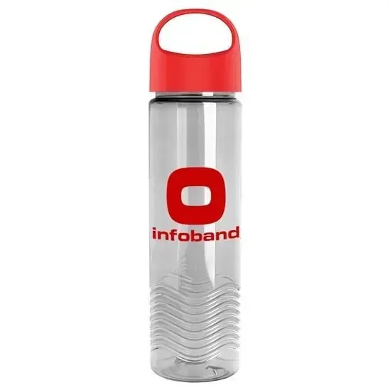 Wave Tritan® Bottle with Oval Crest Lid (24 oz.) — view 15