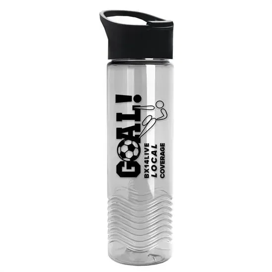 Wave Tritan® Bottle with Pop-Up Lid (24 oz.)