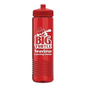 Wave Tritan® Bottle with Push-Pull Lid (24 oz.)