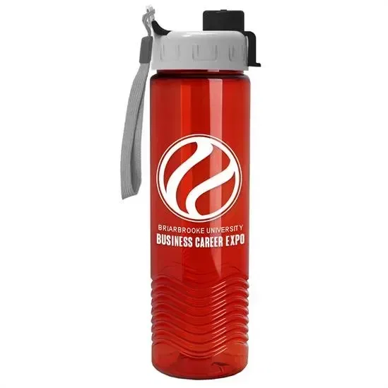 Wave Tritan® Bottle with Quick-Snap Lid (24 oz.)
