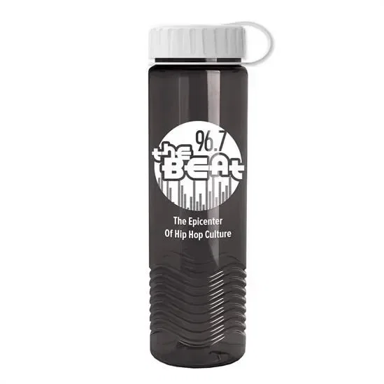 Wave Tritan® Bottle with Tethered Lid (24 oz.) — view 11