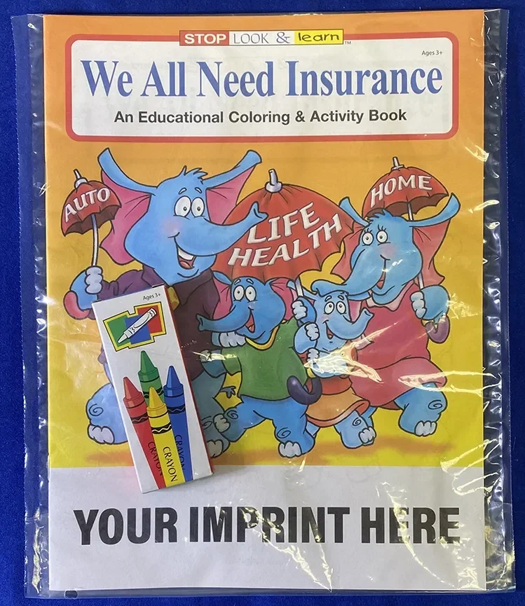 We All Need Insurance Coloring Book — view 4