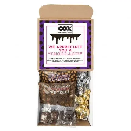 We Appreciate You a Choco-Lot Chocolate Mailer — view 4
