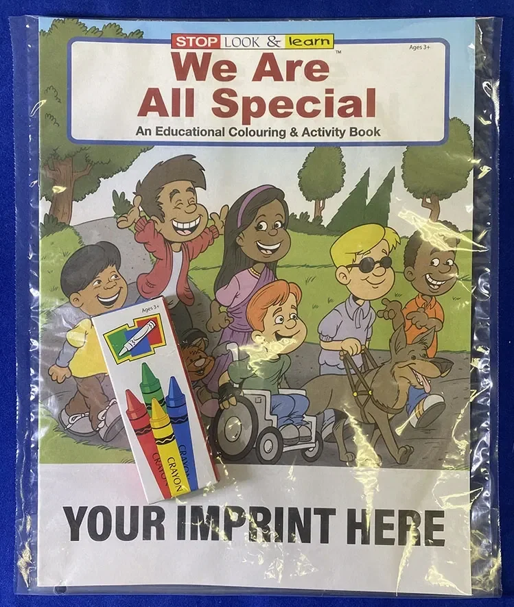 We Are All Special Coloring Book — view 3