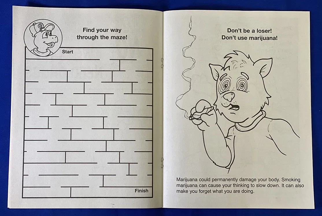 We Don't Need Drugs Coloring Book — view 2