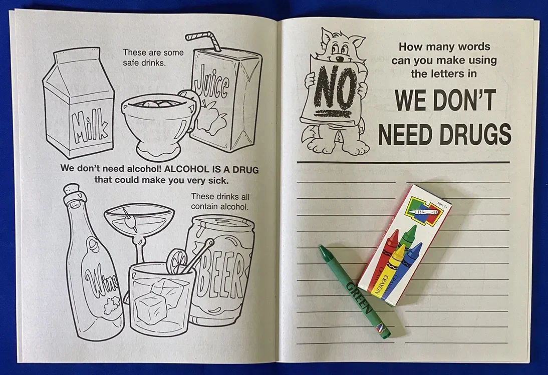 We Don't Need Drugs Coloring Book — view 3