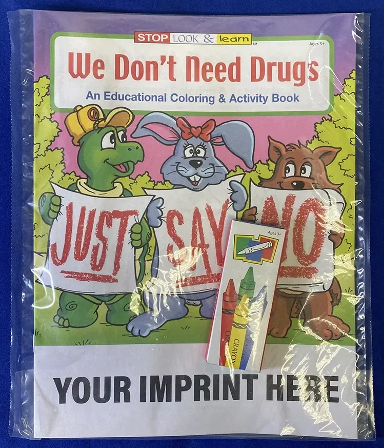 We Don't Need Drugs Coloring Book — view 4
