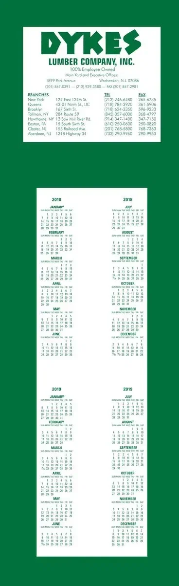 Weekly Wall Calendar — view 2