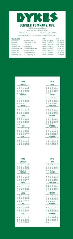Weekly Wall Calendar — view 2