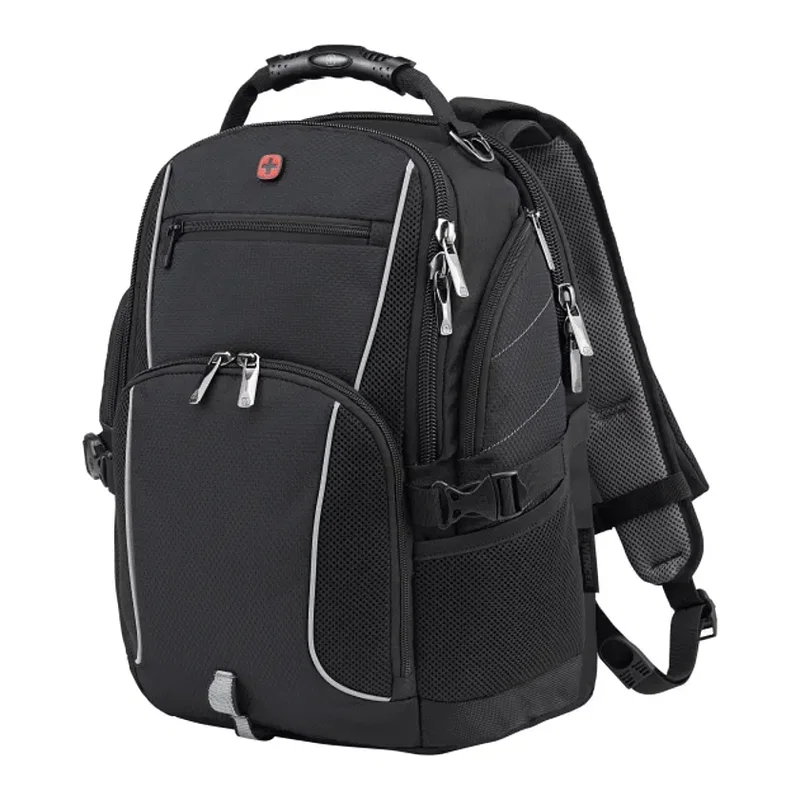 Custom Branded Wenger Pro II Computer Backpack - 17" — view 13