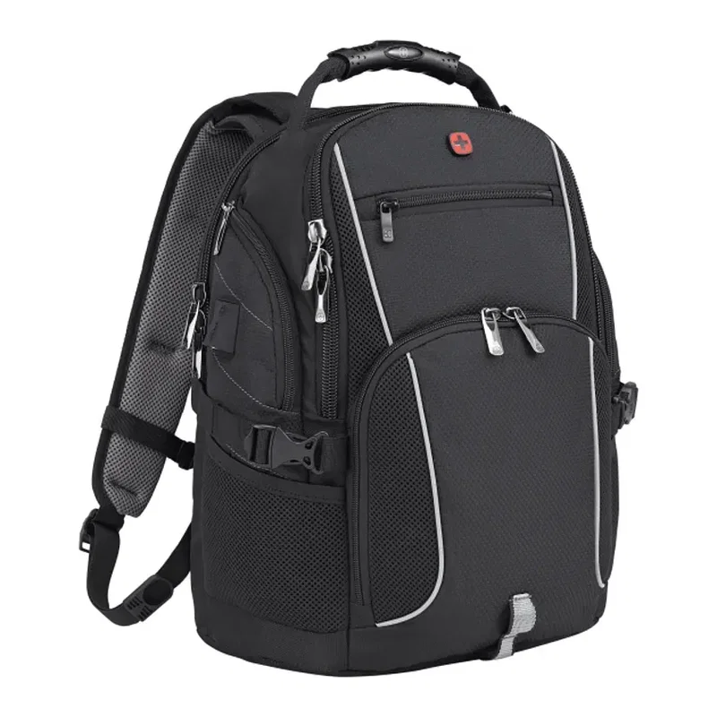 Custom Branded Wenger Pro II Computer Backpack - 17" — view 14