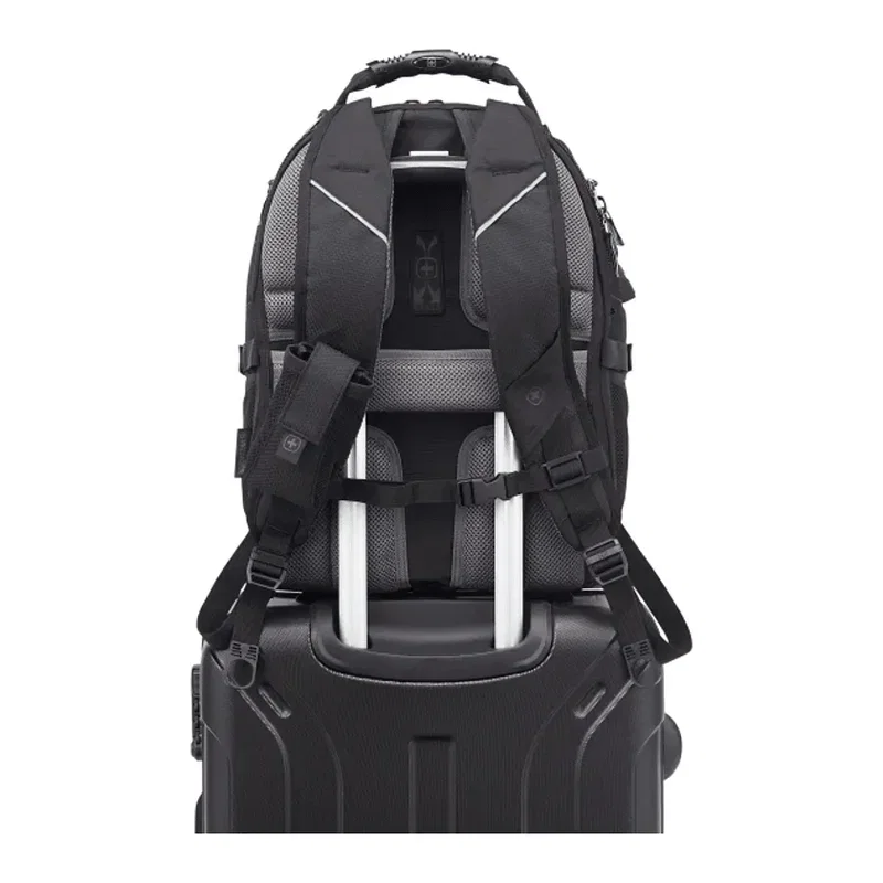 Custom Branded Wenger Pro II Computer Backpack - 17" — view 6