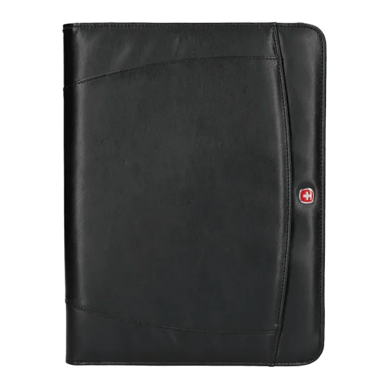 Recycled Zippered Padfolio (Wenger) — view 4