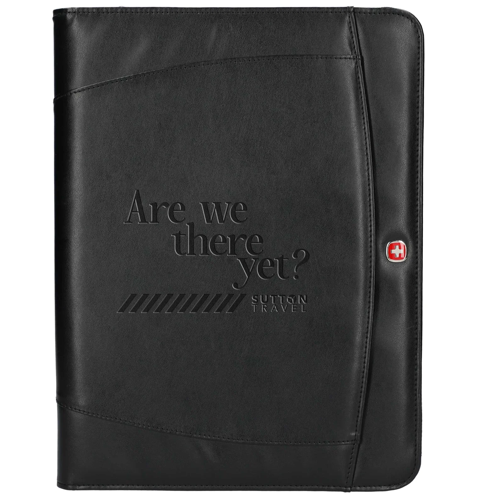 Recycled Zippered Padfolio (Wenger) — view 5