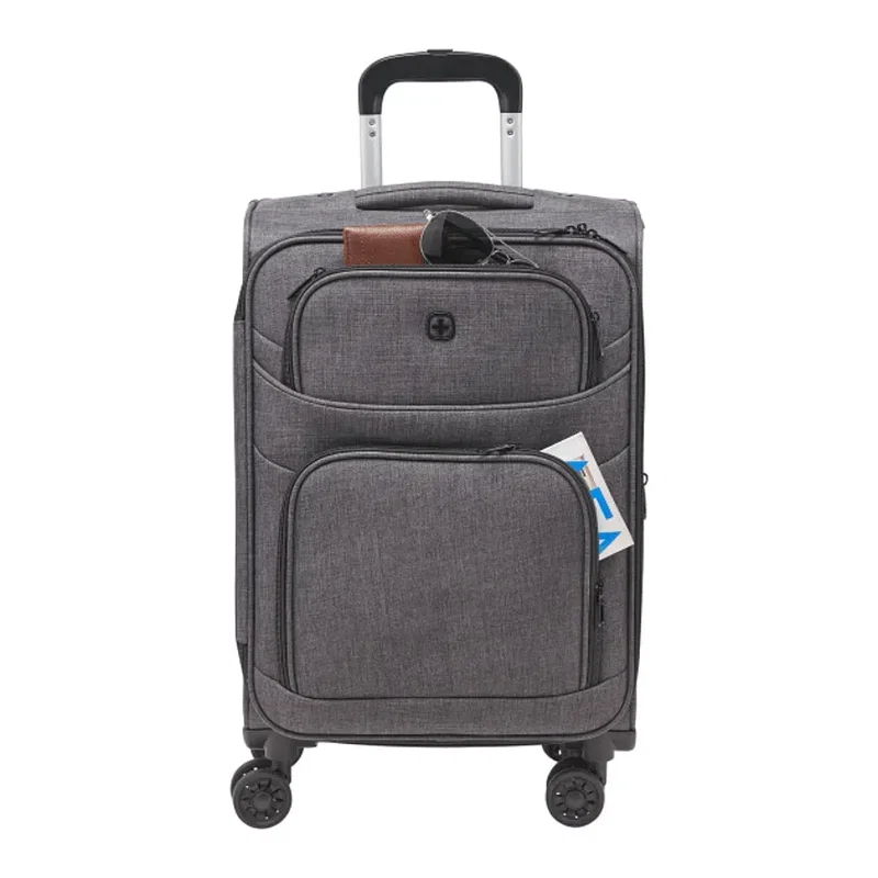 Branded Wenger RPET Carry-On - 21" Graphite — view 10